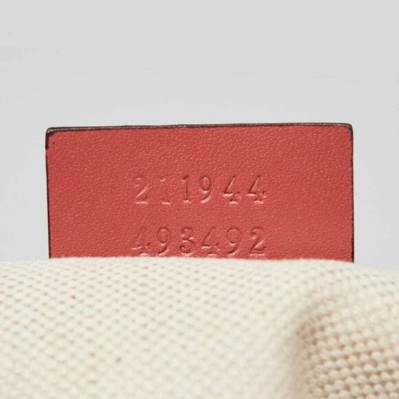Gucci Beige/Pink Diamante Canvas Medium Sukey Bag - Picture 10 of 11